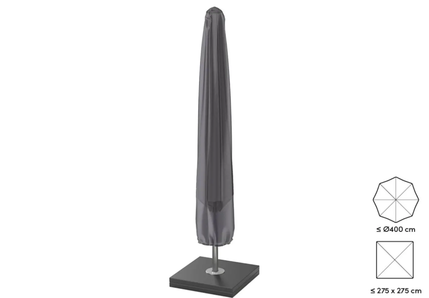 Aerocover Parasollöverdrag