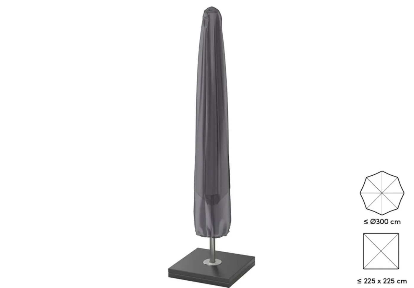Aerocover Parasollöverdrag