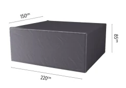 Aerocover Överdrag till trädgårdsmöbel 220 x 85 x 150 cm