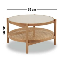 Bastia Soffbord 45 x 80 cm