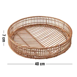Buri dekorationsfat (stort) 7 x 40 cm