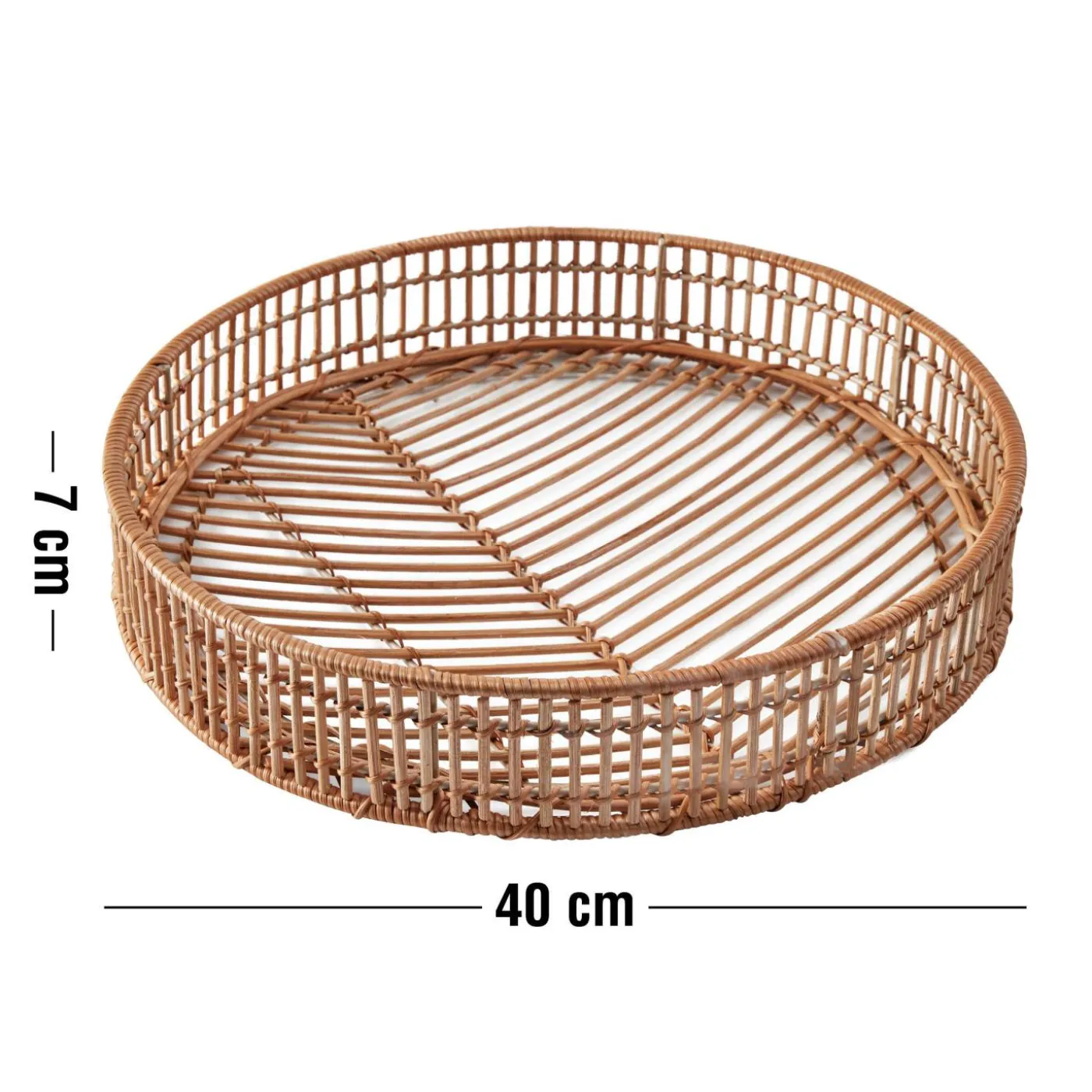 Buri dekorationsfat (stort) 7 x 40 cm