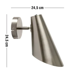 Cale Vägglampa 24,5 x 24,5 cm