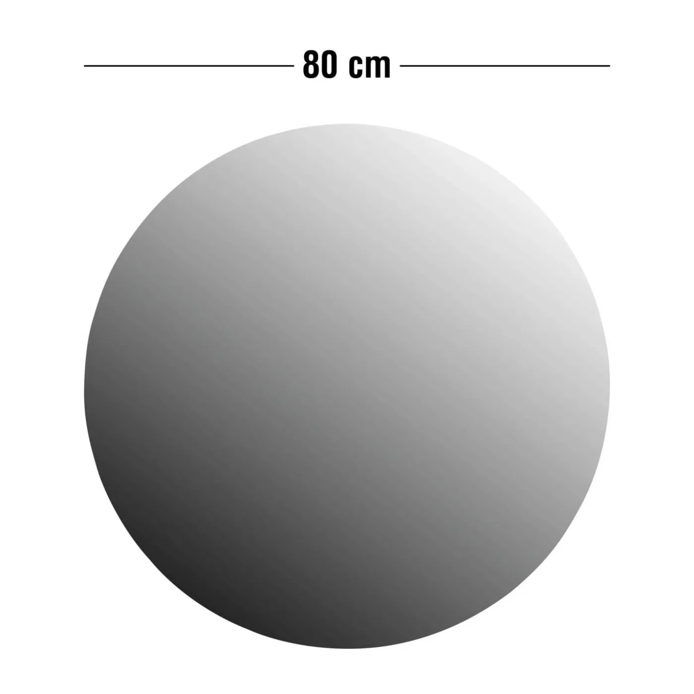 Gila 80 cm spegel