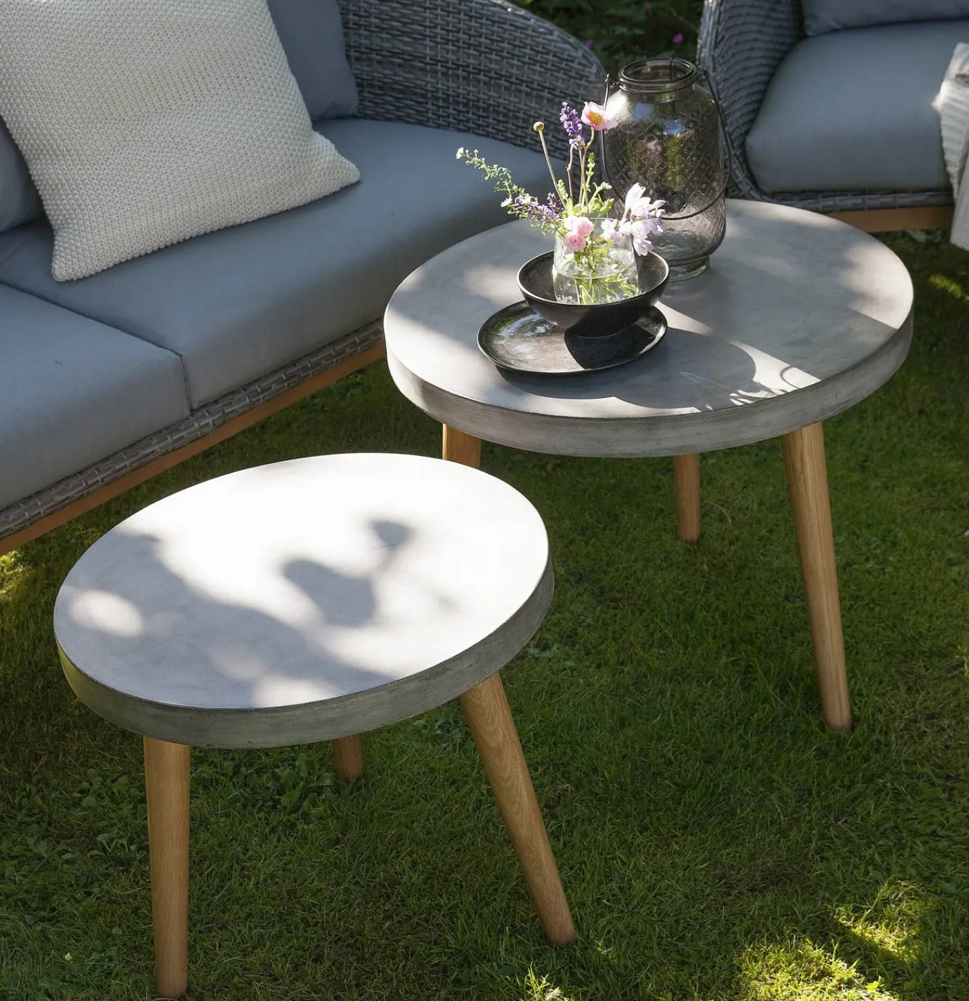 Heimdal Loungeset med trädgårdsmöbler