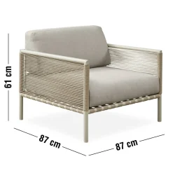Horizon Lounge trädgårdsstol