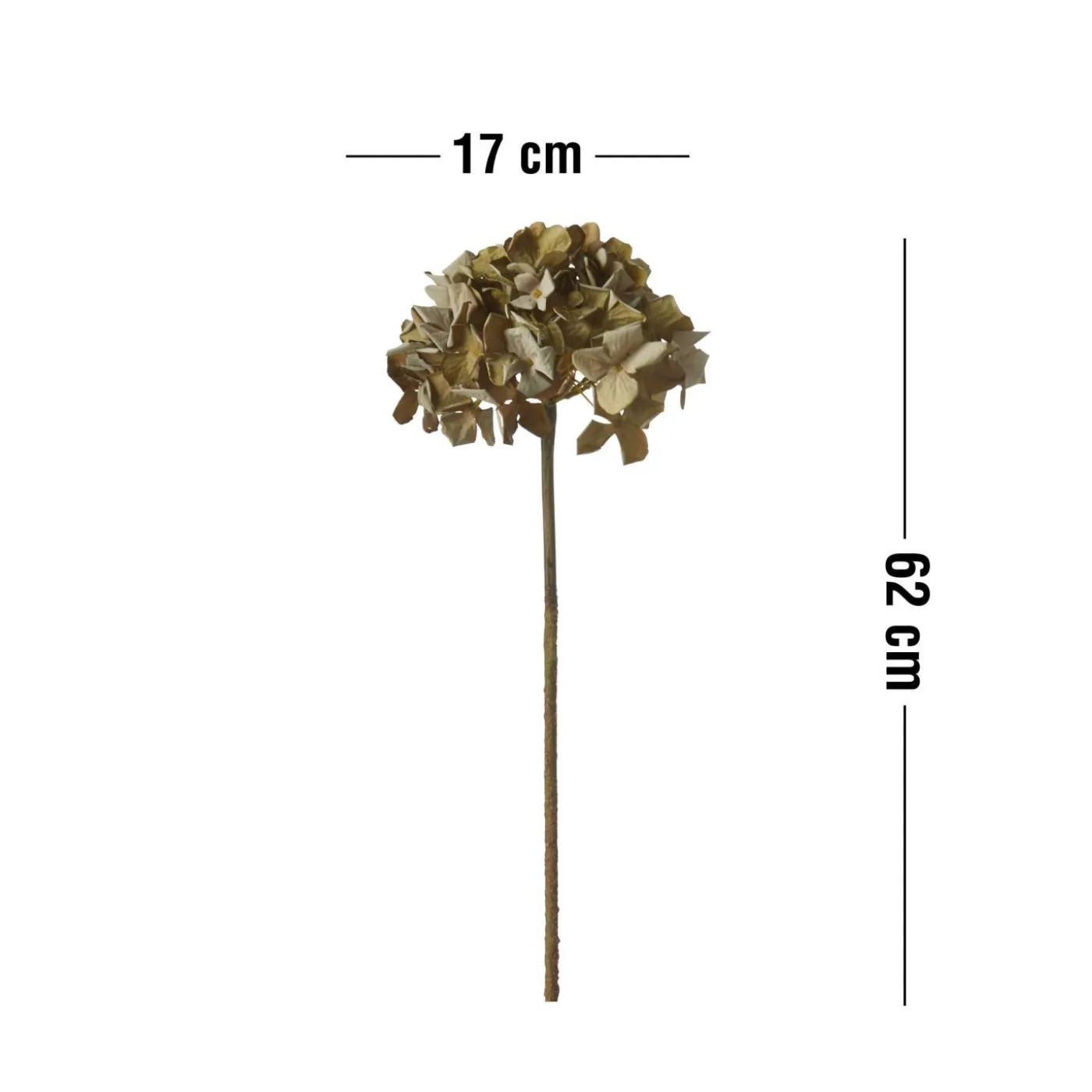 Hortensia konstgjord växt 62 x 17 cm