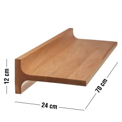 Lerum Vägghylla 70 x 12 x 24 cm