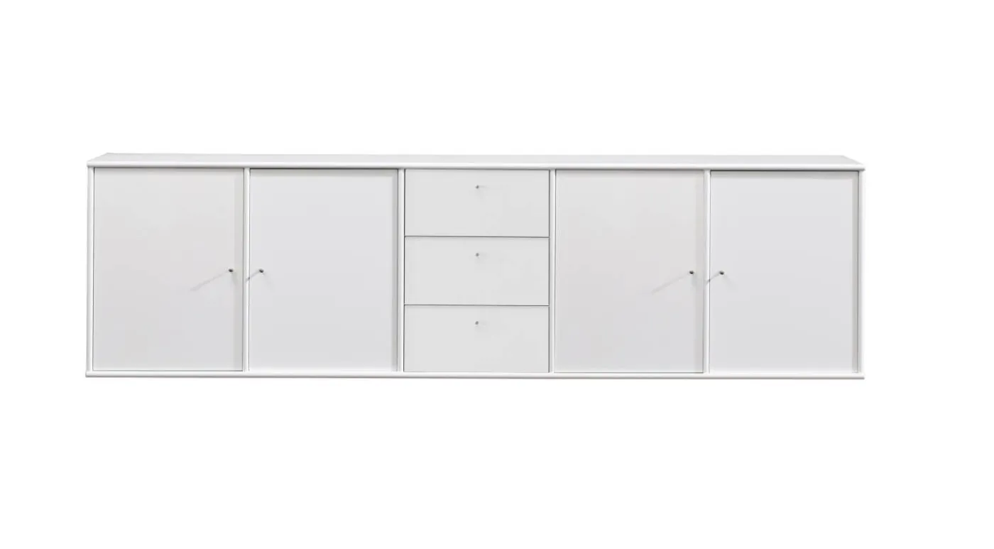 Mistral Classic Skänk med 3 lådor + 4 luckor vit