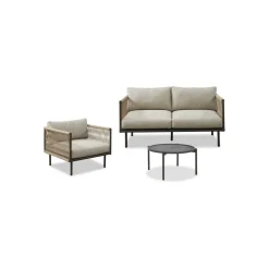 Oblic Loungebord 80 x 80 x 42 cm