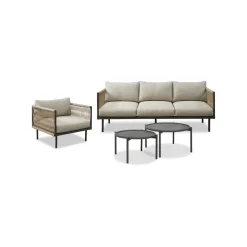 Oblic Loungebord 67 x 67 x 38 cm