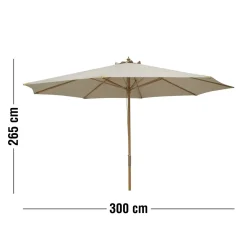 Paris Parasoll 265 x 300 cm