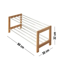 Rørbæk Skoställ 80 x 32 x 30 cm