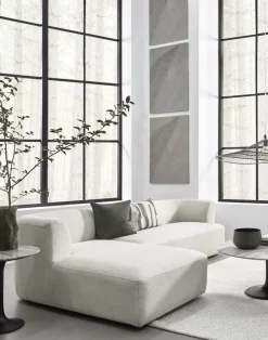 Solvei vänstervänd soffa med schäslong