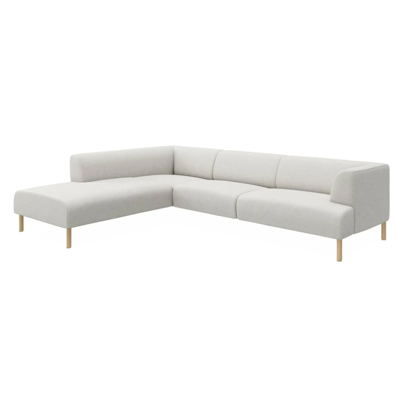 Teron vänstervänd soffa med divan