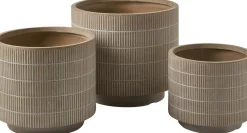 Tiles Kruka set med 3 st