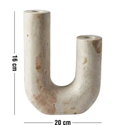 Trondheim Ljusstake 16 x 20 x 5 cm