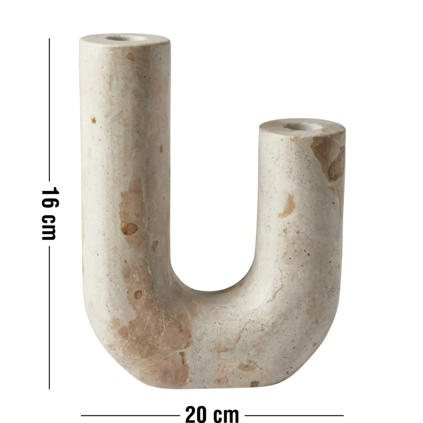 Trondheim Ljusstake 16 x 20 x 5 cm