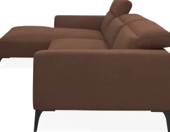 Volanti vänstervänd soffa med schäslong