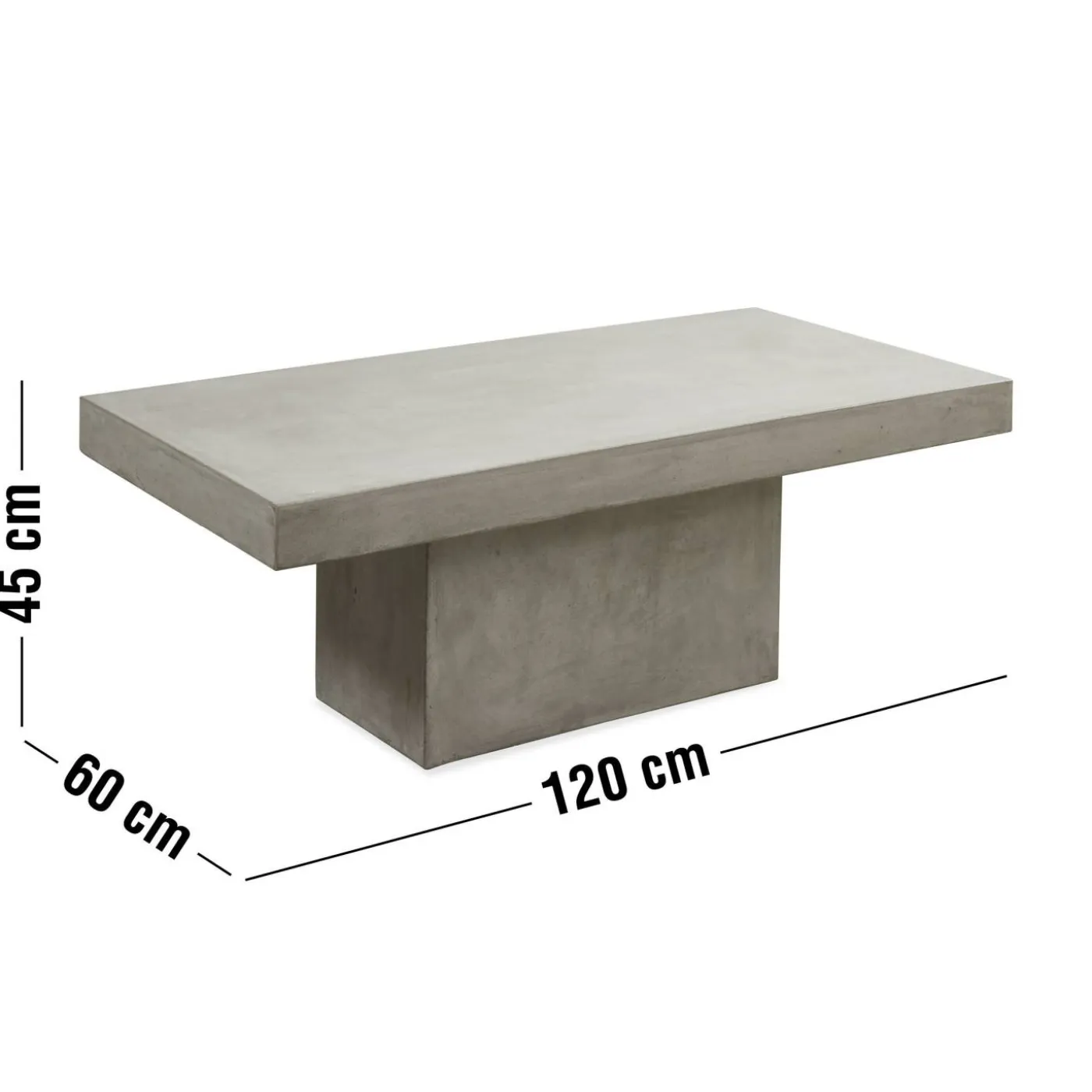 yard Loungebord 120 x 60 x 45 cm